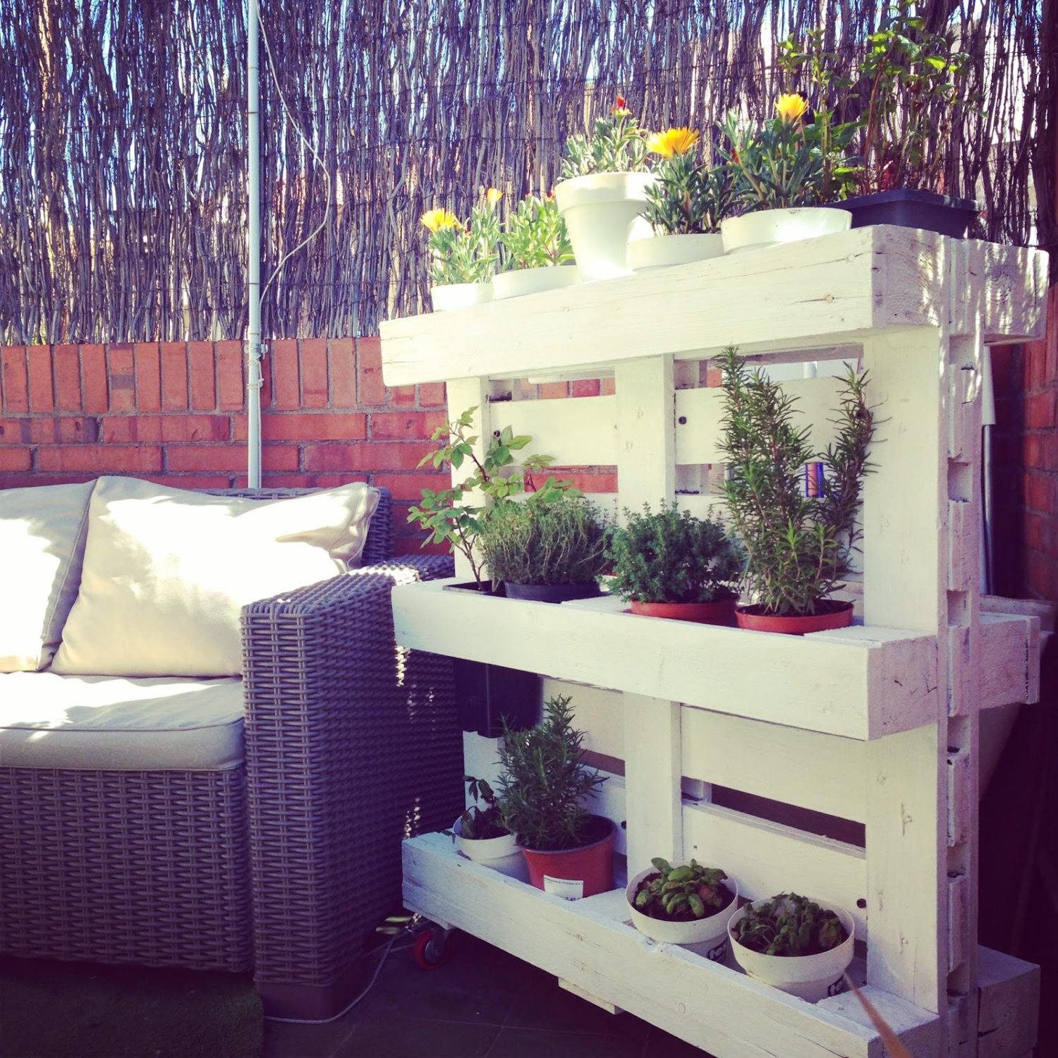 pallet plantenbak